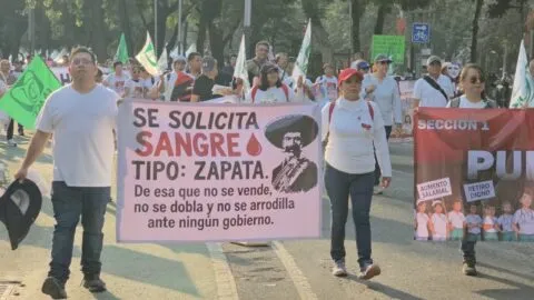 Megamarcha nacional del IMSS, EN VIVO: manifestantes provocan afectaciones viales en Viaducto y complican la circulación en distintos puntos de la capital