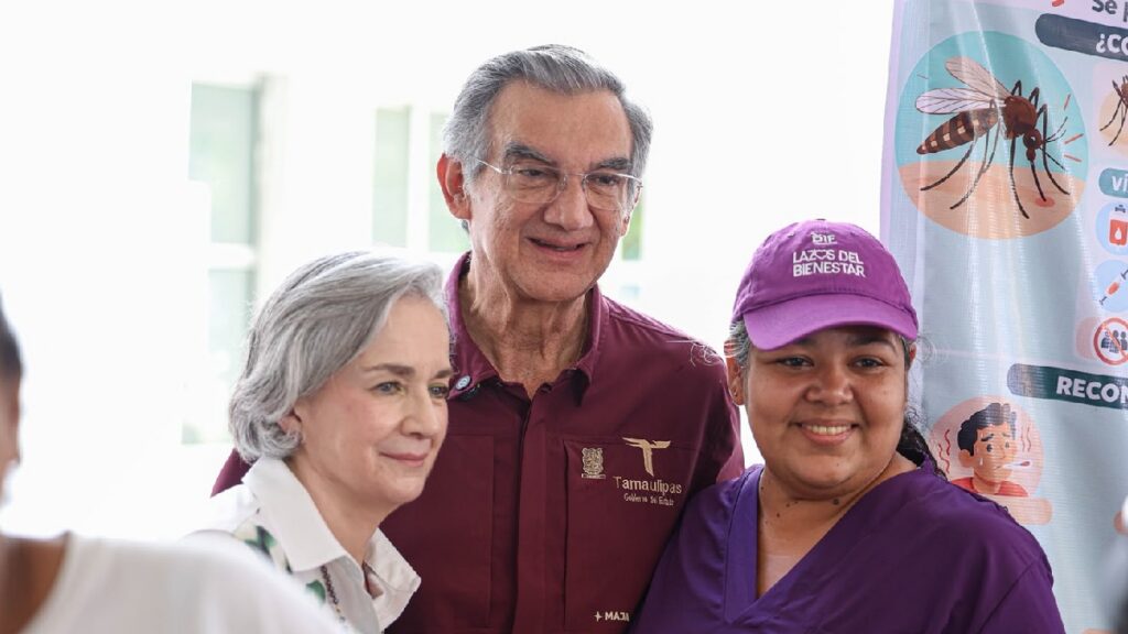 Américo Villarreal encabeza jornada de salud gratuita en Tampico. Foto: Uno TV