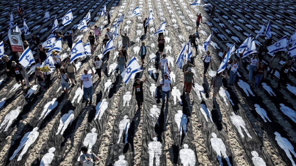 Aniversario del conflicto Palestino de Israel. Foto: AFP