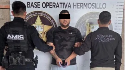 Detienen en Sonora a “El Chore”, operador de “Los Gigios” requerido por la DEA por tráfico de fentanilo