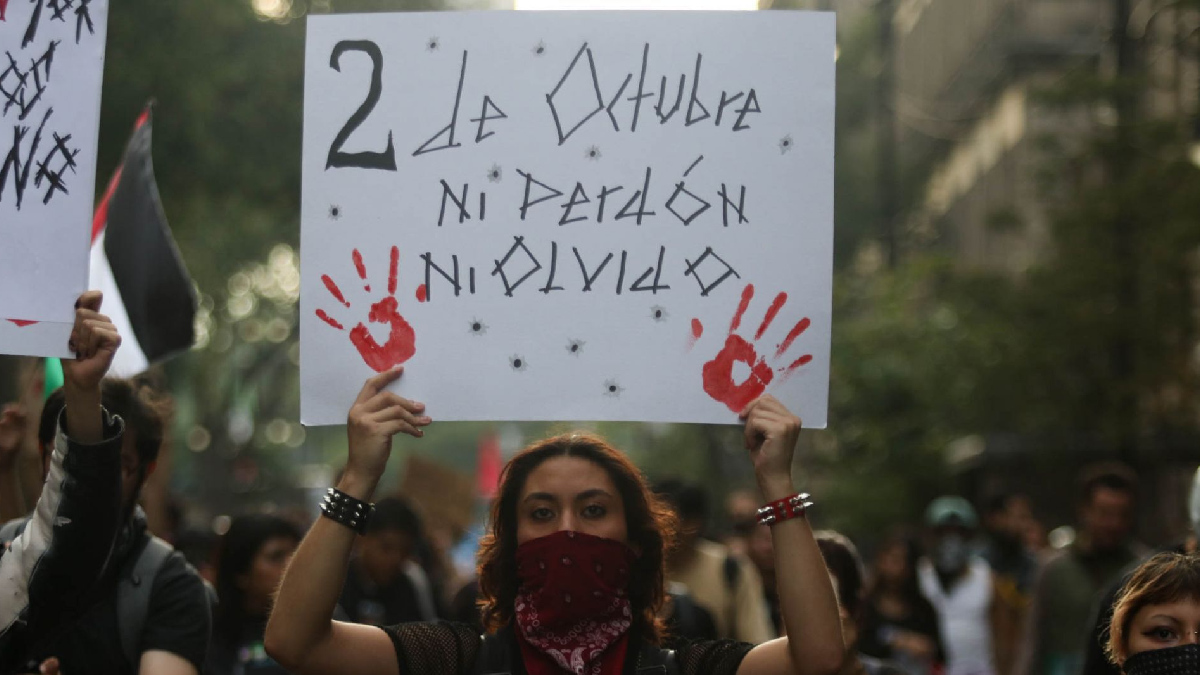 Marcha por el 2 de octubre encabeza las movilizaciones en CDMX este viernes