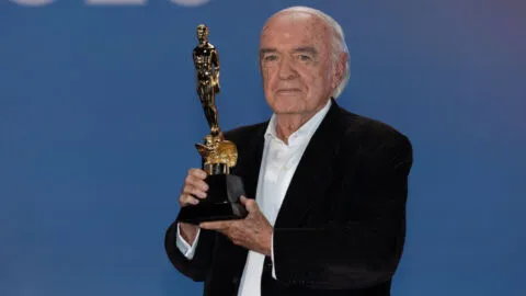 Demetrio Bilbatúa agradece el Ariel de Oro 2026 y recuerda sus más de 75 años en el cine