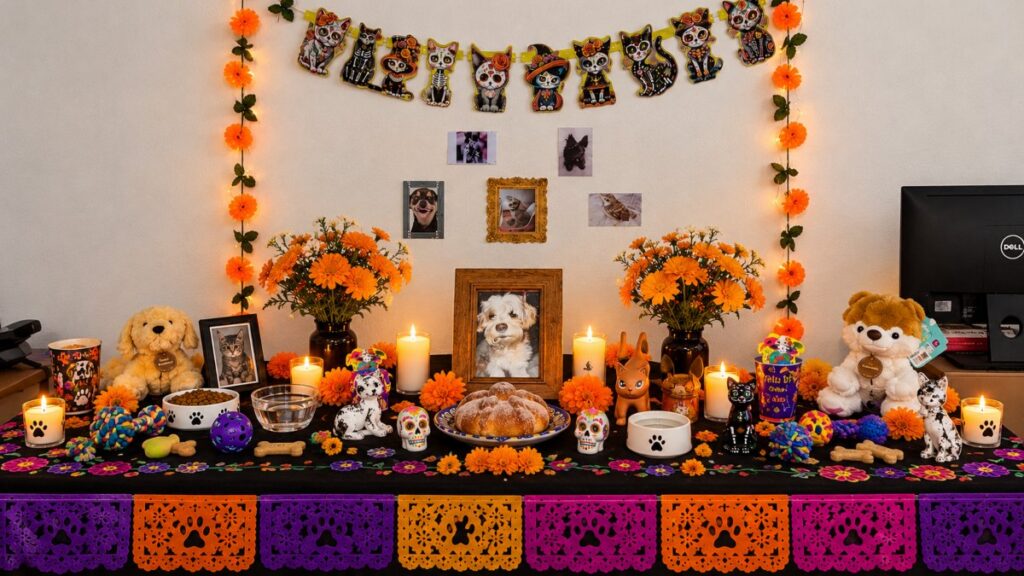 Que Lleva El Altar De Día De Muertos Para Mascotas