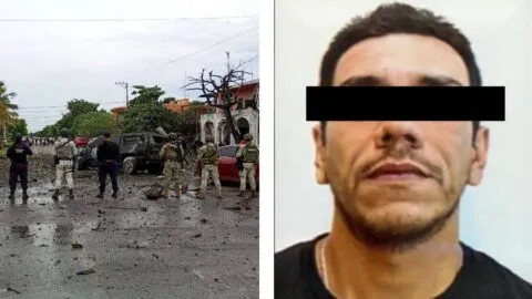 ¿Quién es David "N", alias "Mando 20", presunto responsable del atentado con coche bomba en Coahuayana, Michoacán?
