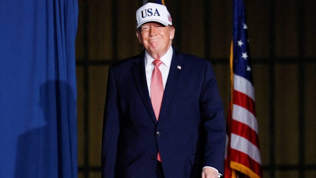 Donald Trump, presidente de Estados Unidos