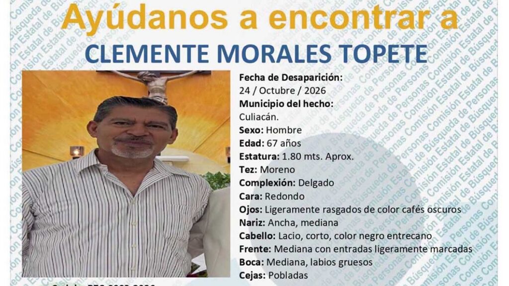 Sacerdote Culiacán Clemente Morales Topete