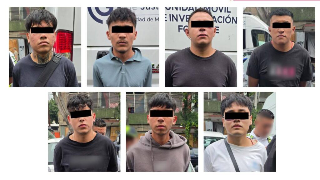 Detenidos por agresión a policias en CDMX