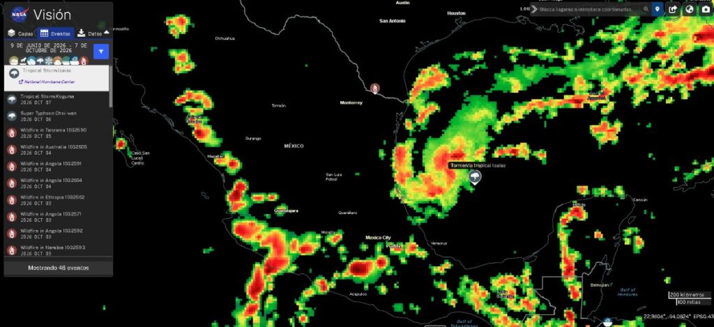 Tormenta Isaias