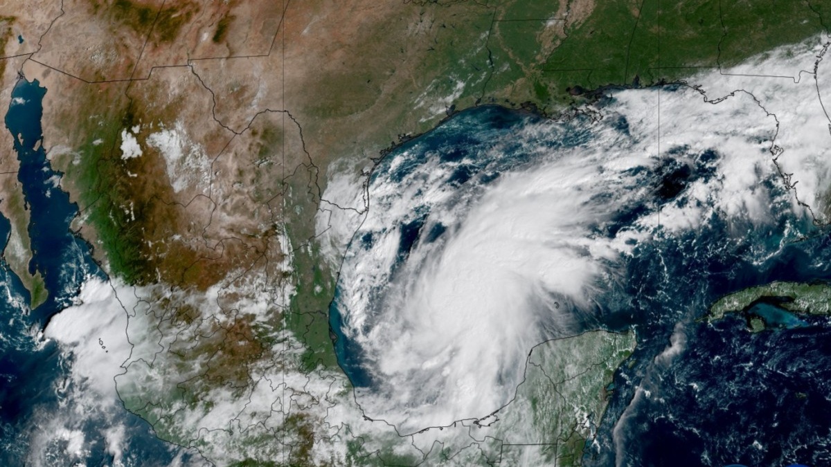 La tormenta se dirige hacia la costa norte del Golfo de México y se espera que llegue a tierra.