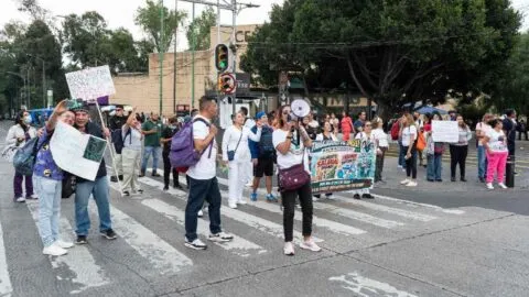 Trabajadores del IMSS se movilizan este 13 de octubre: estas son las protestas previstas en la CDMX