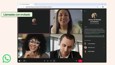 ¿Tus amigos no usan WhatsApp? Ya puedes invitarlos a una llamada gratis y sin límite