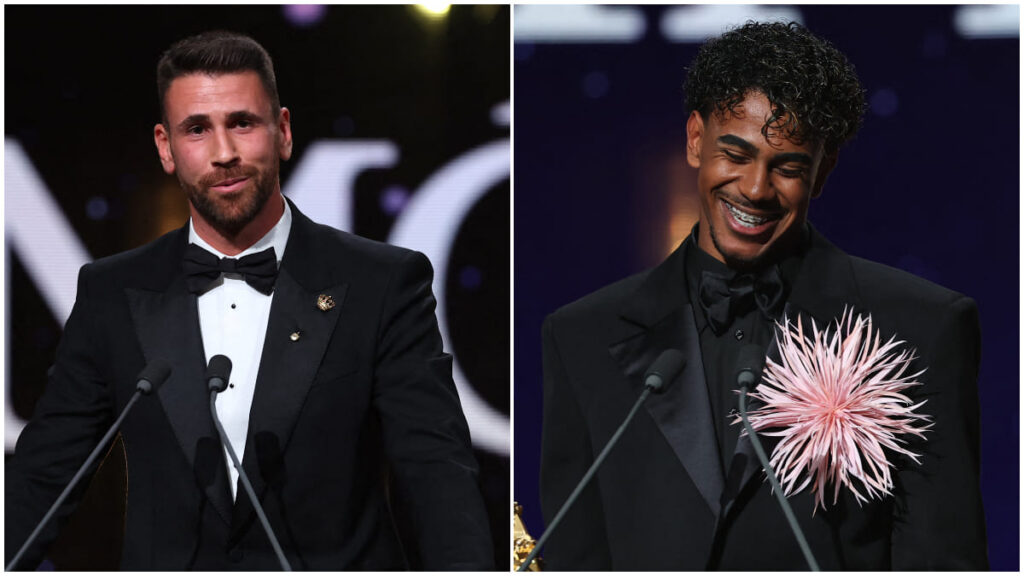 Ceremonia del balon de Oro 2026. Foto: AFP