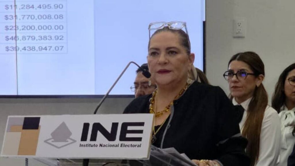 Guadalupe Taddei Zavala, consejera presidenta del Instituto Nacional Electoral (INE),