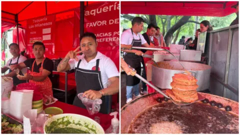 "Viernes Garnachero": "Los Milanesos" y sus tacos de milanesa que no cierran