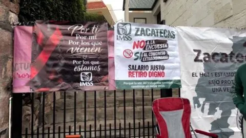 Trabajadores del IMSS en Zacatecas alistan toma de Centros de Salud y piden respaldo ciudadano 
