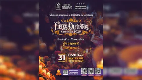 Santa Cruz Xoxocotlán: donde los muertos regresan a casa entre flores, velas y memoria