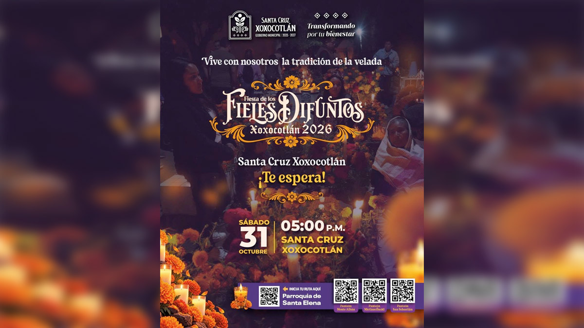 Santa Cruz Xoxocotlán: donde los muertos regresan a casa entre flores, velas y memoria